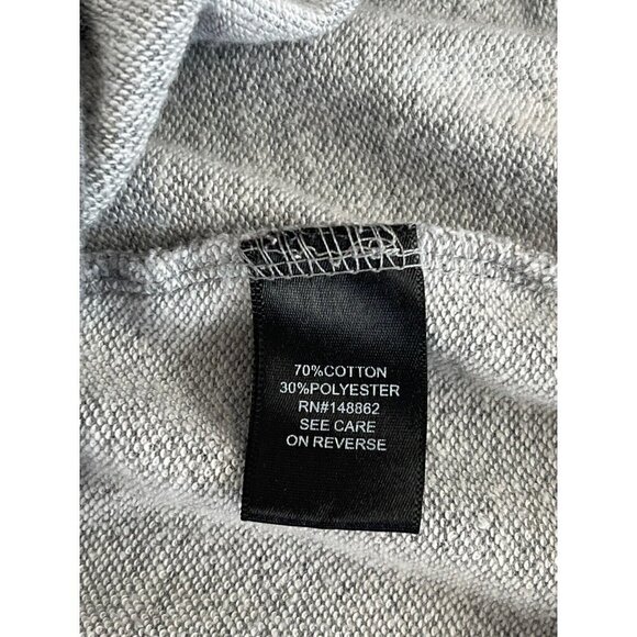 Torrid Womens Size 1 or 1X Snake Heart Grey Terry Split Neck Sweatshirt - Picture 6 of 8